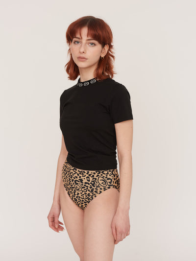 Lazy Oaf X ohne Leopard Period Pants - Moderate